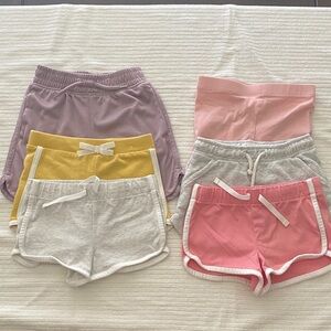 OshKosh B'gosh Kids Shorts Set - Pink, Yellow, Gray, Purple